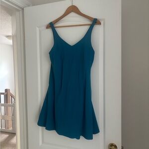 Lululemon Athletica Teal Align Mini Dress
